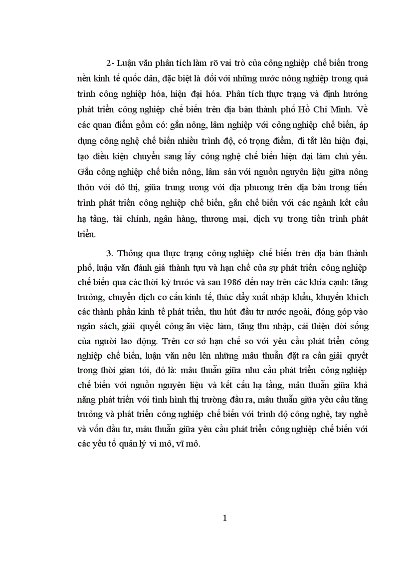 image for page Phát triển công nghiệp chế biến nông lâm sản ở thành phố Hồ Chí Minh 1