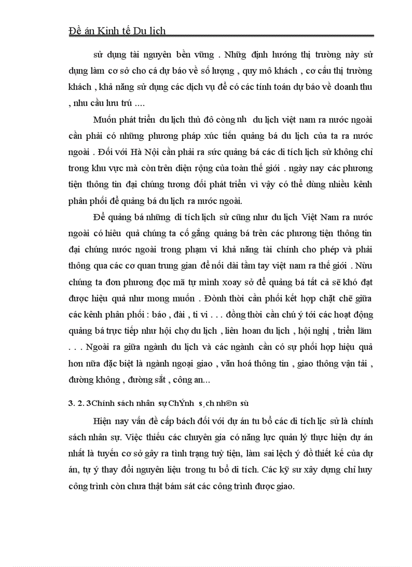 image for page Những giẩi pháp nhằm tiếp tục bảo tồn và phát triển các khu di tích lịch sử đối với việc phát triển du lịch ở Hà Nội hiện nay