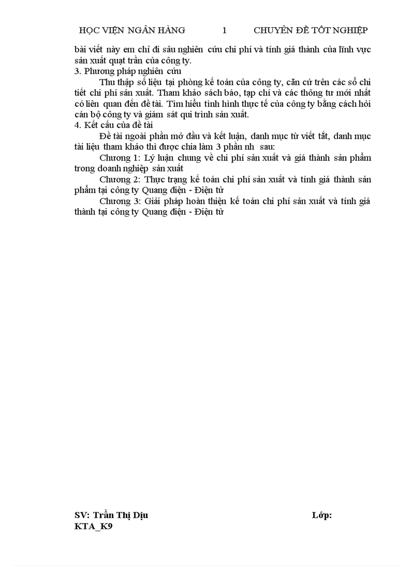 image for page Thực trạng và giảI pháp hoàn thiện kế toán chi phí sản xuất và tính giá thành tại công ty Quang điện Điện tử