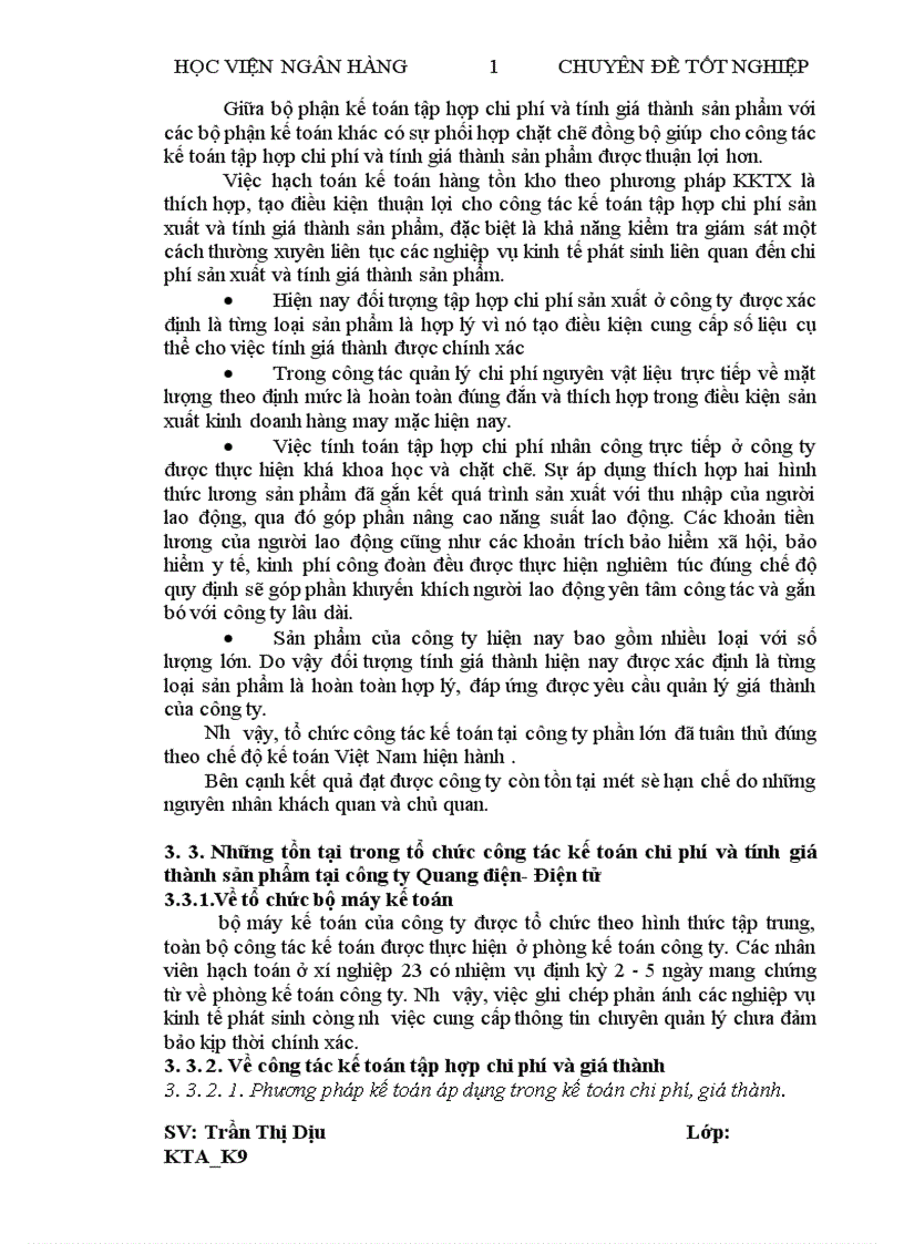 image for page Thực trạng và giảI pháp hoàn thiện kế toán chi phí sản xuất và tính giá thành tại công ty Quang điện Điện tử