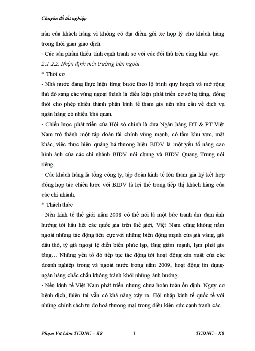 image for page Giải pháp nâng cao hiệu quả sử dụng vốn tại Ngân hàng Đầu tư và phát triển BIDV chi nhánh Quang Trung