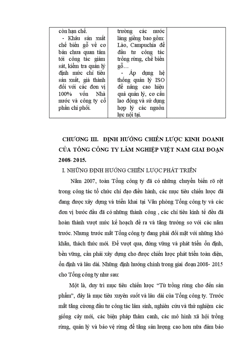 image for page Thực trạng chiến lược kinh doanh của Tổng công ty Lâm nghiệp Việt Nam Định hướng chiến lược và giải pháp thực hiện chiến lược giai đoạn 2008 2015 1