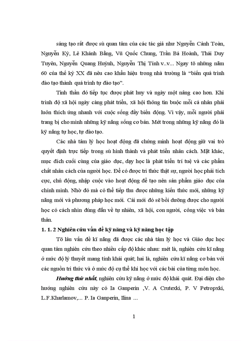 image for page Biện pháp rèn luyện kỹ năng tự học môn Giáo dục học cho sinh viên ở trường Cao đẳng Cần Thơ