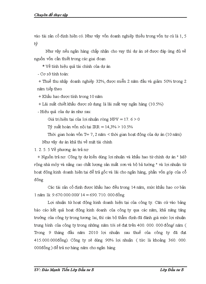 image for page Thẩm định tài chính dự án đầu tư tại ngân hàng thương mại cổ phần kỹ thương Việt Nam Techcombank Thực trạng và giải pháp 1