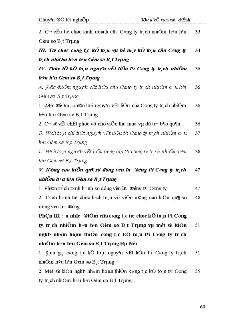 image for page Hoàn thiện hạch toán nguyên liệu vật liệu với việc nâng cao hiệu quả sử dụng vốn lưu động trong sản xuất kinh doanh tại Công ty trách nhiệm hữu hạn Gốm sứ Bát Tràng 1