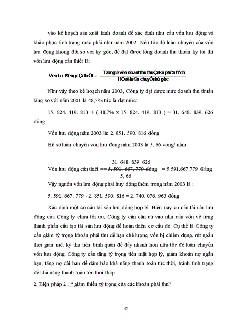 image for page Nghiên cứu tình hình quản lý và sử dụng vốn lưu động tại Công ty cổ phần Chương Dương Hà Nội 1