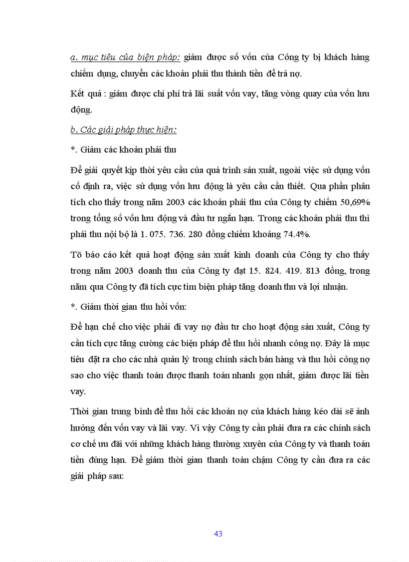 image for page Nghiên cứu tình hình quản lý và sử dụng vốn lưu động tại Công ty cổ phần Chương Dương Hà Nội 1