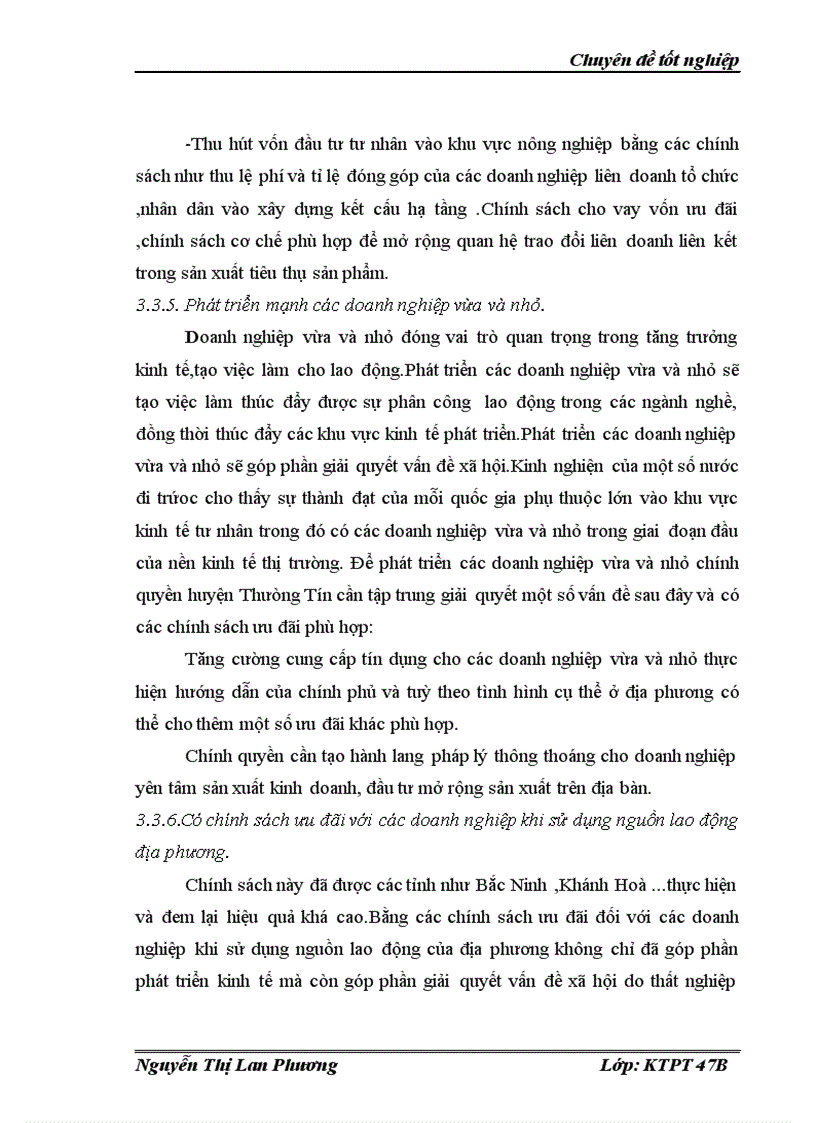 image for page Giải quyết việc làm cho lao động mất đất trong quá trình công nghiệp hoá tại huyện Thường Tín thành phố Hà Nội