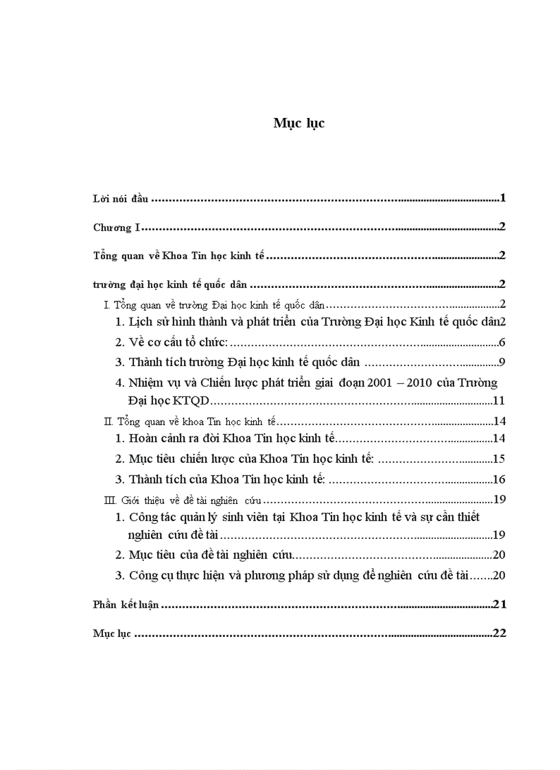 image for page Phân tích thiết kế phần mềm Quản lý sinh viên học lại tại Khoa Tin học kinh tế