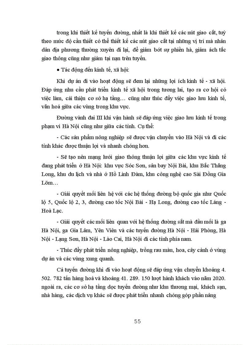 image for page Đánh giá tác động môi trường dự án xây dựng đường vành đai III Hà Nội đoạn Pháp Vân Mai Dịch 1