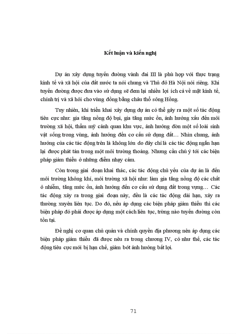 image for page Đánh giá tác động môi trường dự án xây dựng đường vành đai III Hà Nội đoạn Pháp Vân Mai Dịch 1