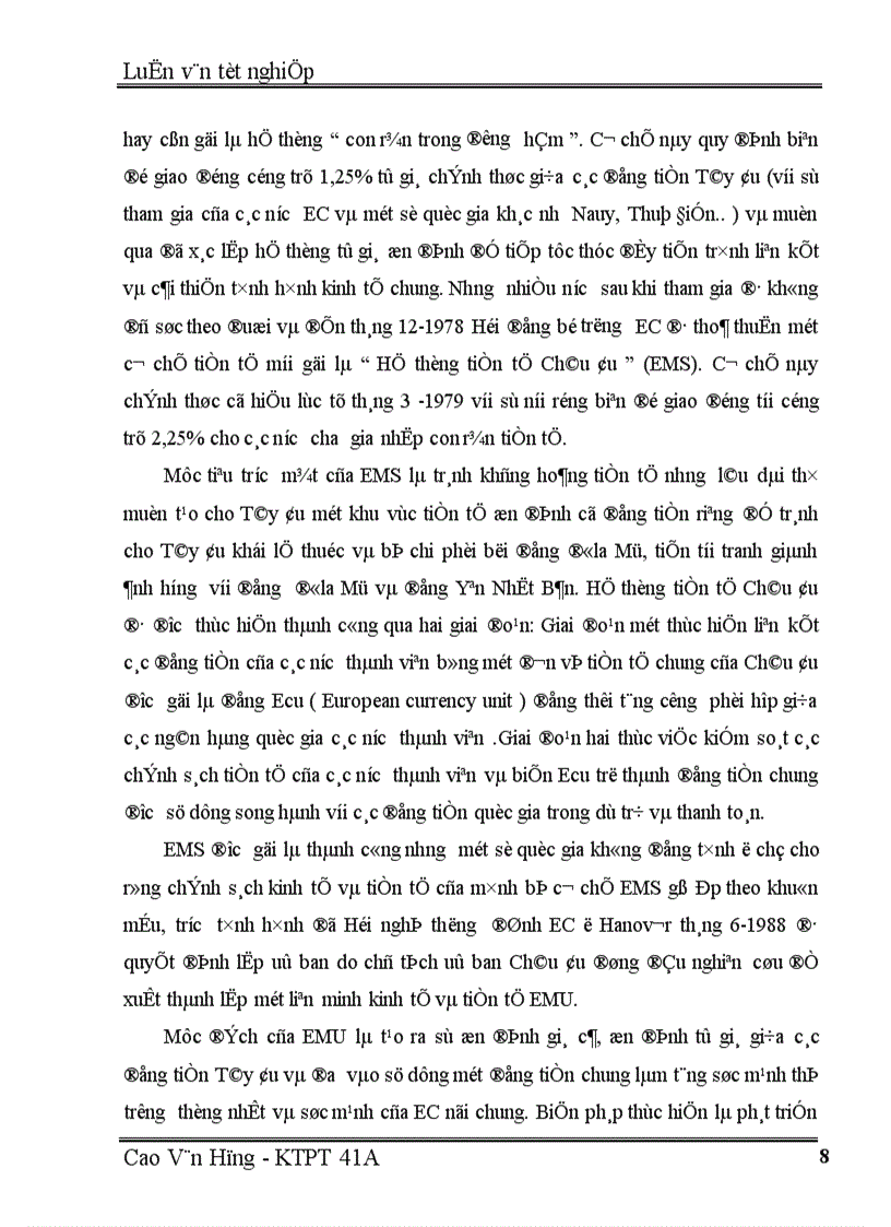 image for page Một số giải pháp thúc đẩy hoạt động xuất khẩu hàng hoá của Việt Nam sang thị trường EU giai đoạn 2001 2010