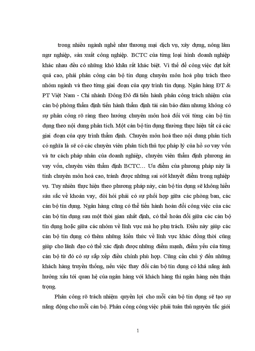 image for page Giải pháp nâng cao chất lượng phân tích tài chính doanh nghiệp trong hoạt động tín dụng của Ngân hàng ĐT PT Việt Nam Chi nhánh Đông Đô