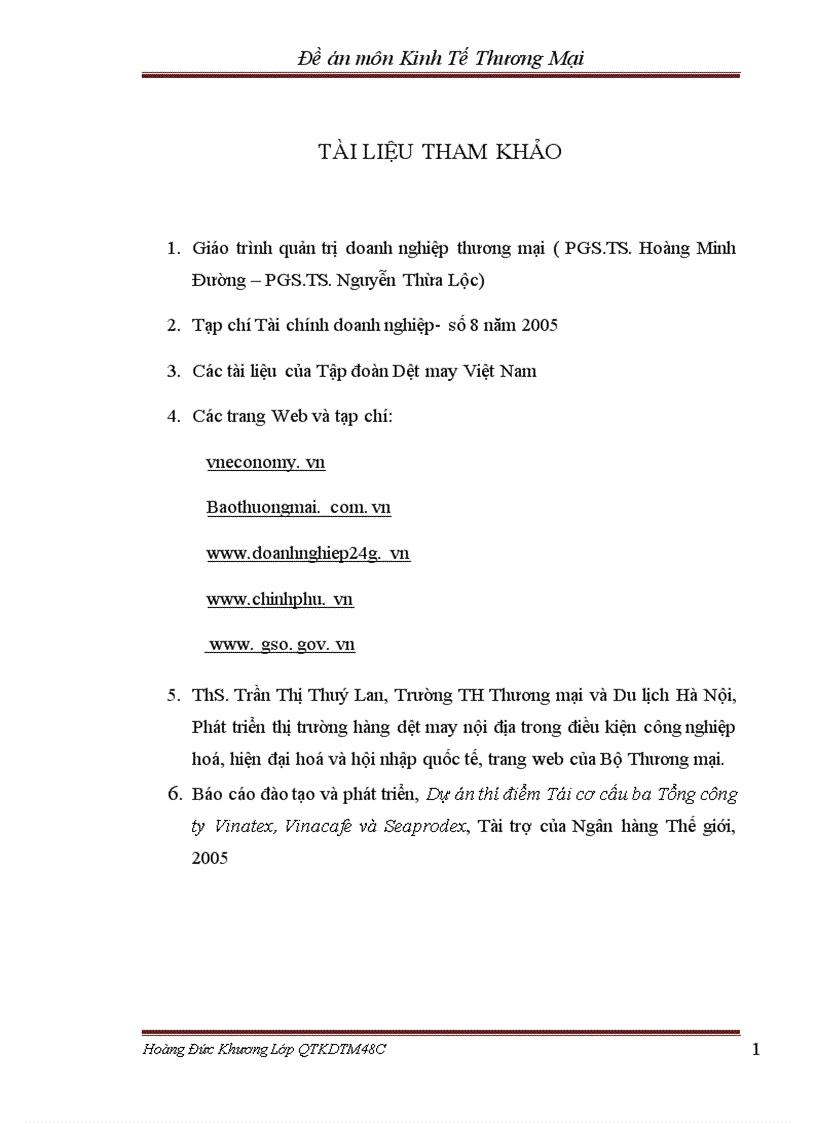 image for page Phát triển thị trường nội địa của Tập Đoàn Dệt May Việt Nam Vinatex 1