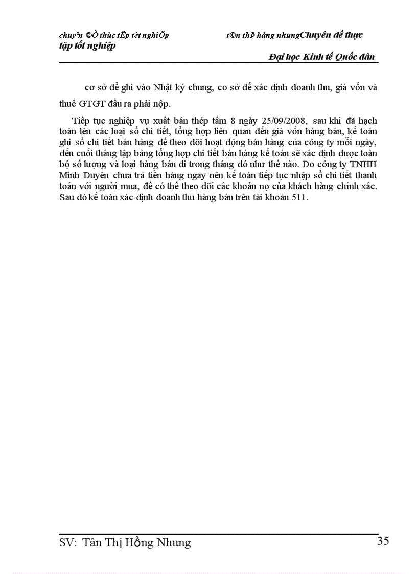 image for page Hoàn thiện kế toán bán hàng và xác định kết quả kinh doanh tại Công ty Cổ Phần Cơ Khí và Xây Dựng HEC 1