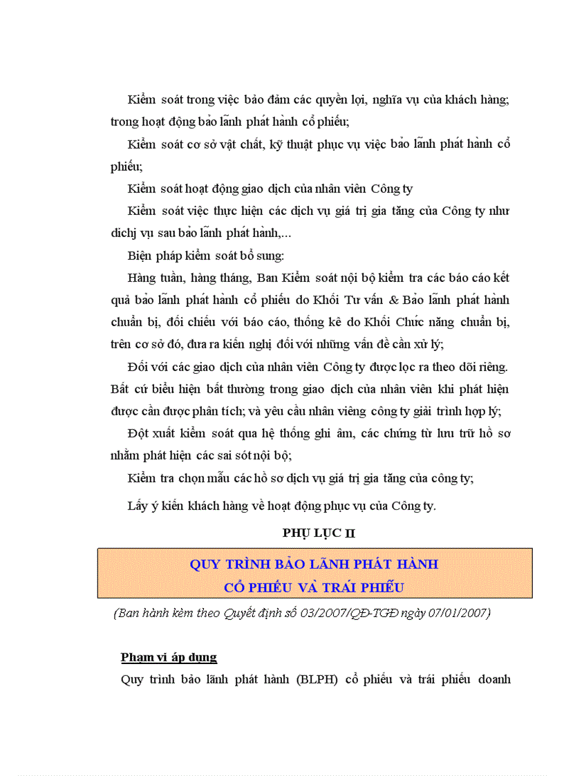 image for page Thư c tra ng va gia i pha p hoa n thiê n hê thô ng kiê m soa t nô i bô trong qua n ly hoa t đô ng ba o la nh pha t ha nh cô phiê u cu a Công ty Chư ng khoa n Quô c Gia 1