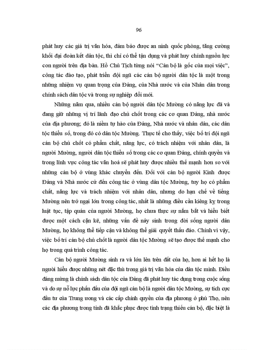 image for page Nhân tố chủ quan với việc giữ gìn phát huy bản sắc văn hóa dân tộc Mường tỉnh Phú Thọ hiện nay 1