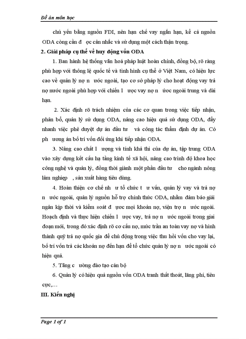 image for page Thực trạng của việc sử dụng nguồn vốn hỗ trợ phát triển chính thức ODA ở Việt Nam