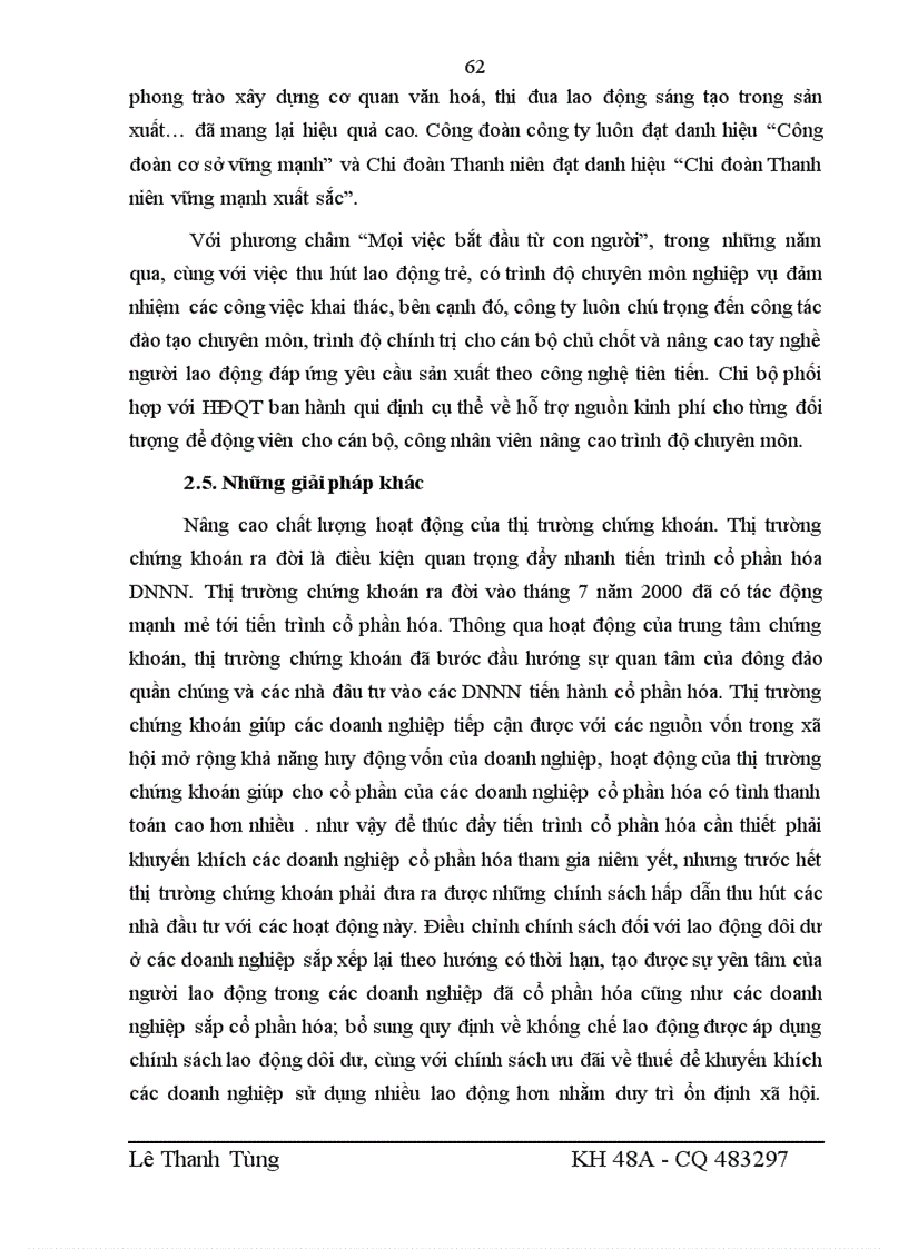 image for page Giải pháp thúc đẩy quá trình cổ phần hóa của Tổng công ty Khoáng sản TKV