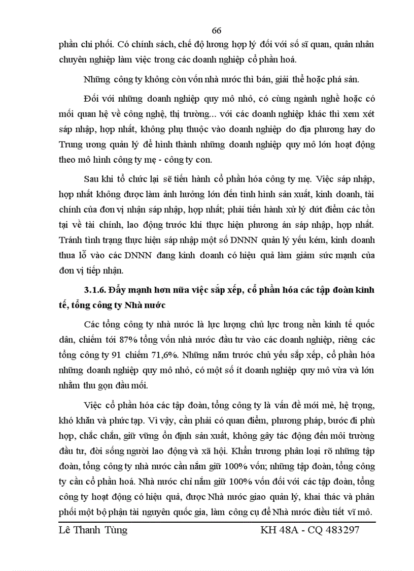 image for page Giải pháp thúc đẩy quá trình cổ phần hóa của Tổng công ty Khoáng sản TKV