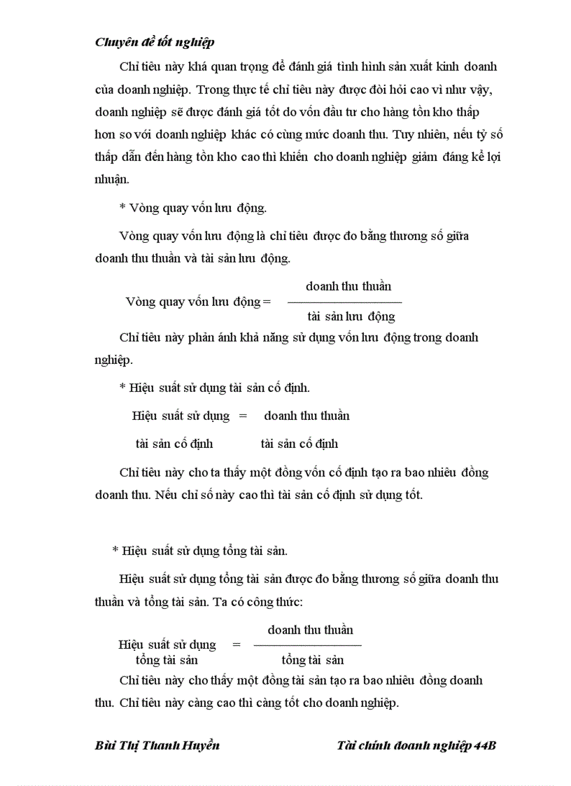 image for page Nâng cao hiệu quả khả năng phân tích tài chính tại công ty cổ phần may Hưng Yên 1