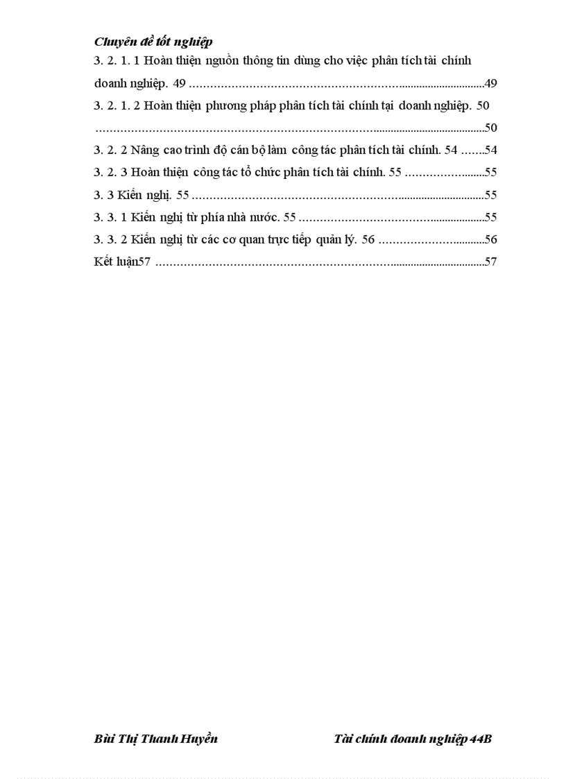 image for page Nâng cao hiệu quả khả năng phân tích tài chính tại công ty cổ phần may Hưng Yên 1