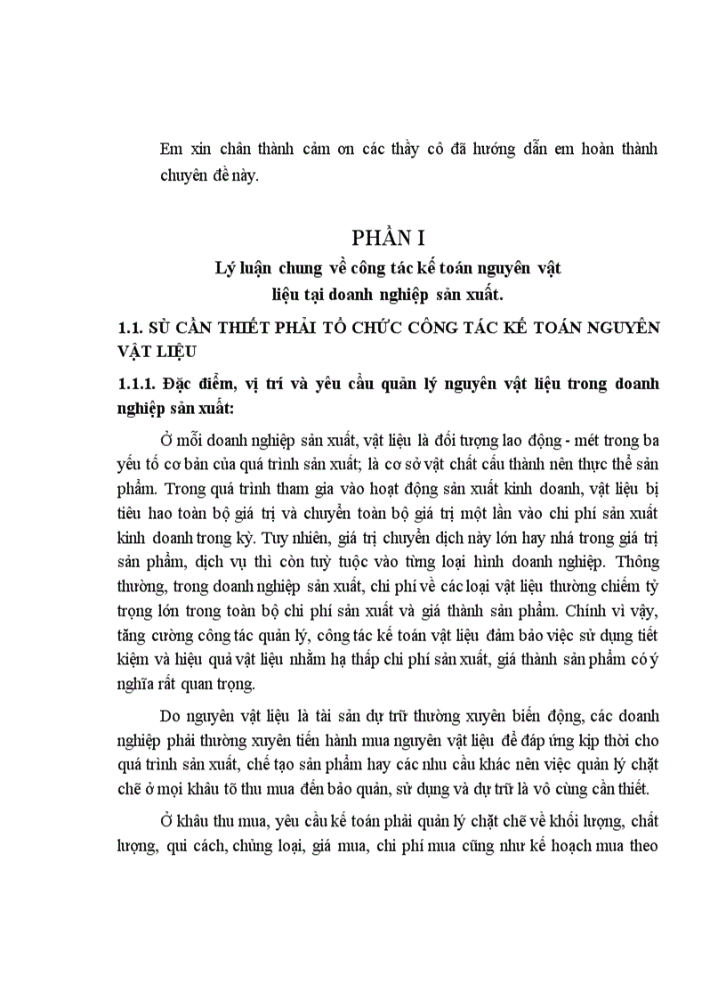 Hoàn thiện công tác hạch toán nguyên vật liệu tại Xí nghiệp vận dụng toa xe hàng Hà Nội 1