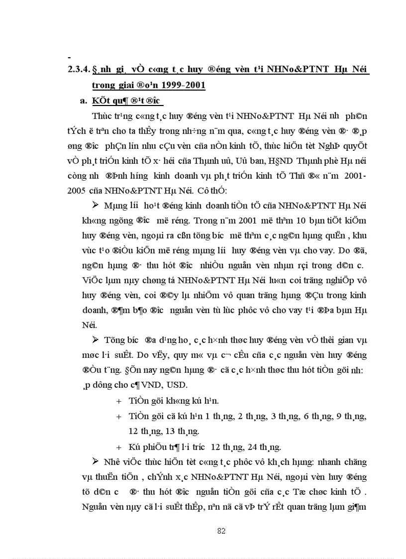 image for page Giải pháp tăng cường công tác huy động vốn tại Ngân hàng nông nghiệp và phát triển nông thôn Hà Nội 1