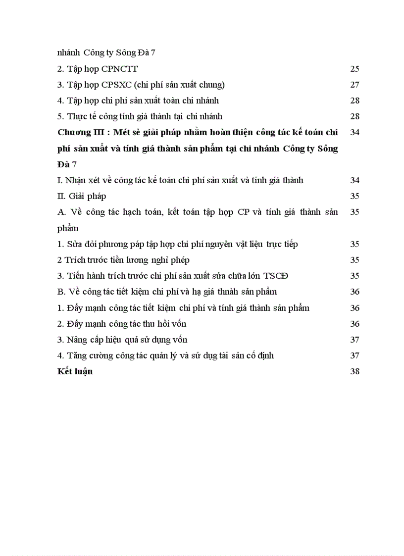 image for page Một số biện pháp nhằm hoàn thiện công tác kế toán chi phí sản xuất và tính giá thành sản phẩm tại Chi nhánh Công ty Sông Đà 7 1