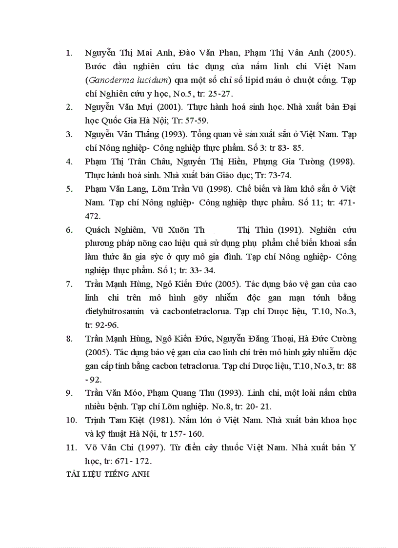 image for page Nghiên cứu hoàn thiện quy trình sử dụng bã sắn trước và sau lên men thu enzyme để nuôi trồng nấm ăn và nấm dược liệu 1