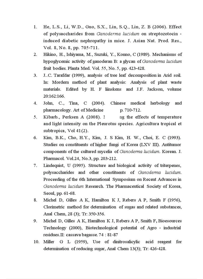 image for page Nghiên cứu hoàn thiện quy trình sử dụng bã sắn trước và sau lên men thu enzyme để nuôi trồng nấm ăn và nấm dược liệu 1