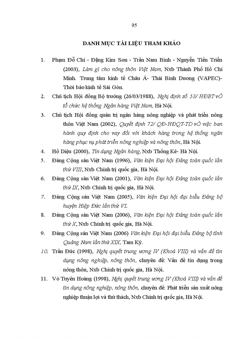image for page Tín dụng của ngân hàng nông nghiệp và phát triển nông thôn với phát triển kinh tế xã hội ở huyện Hiệp Đức Quảng Nam
