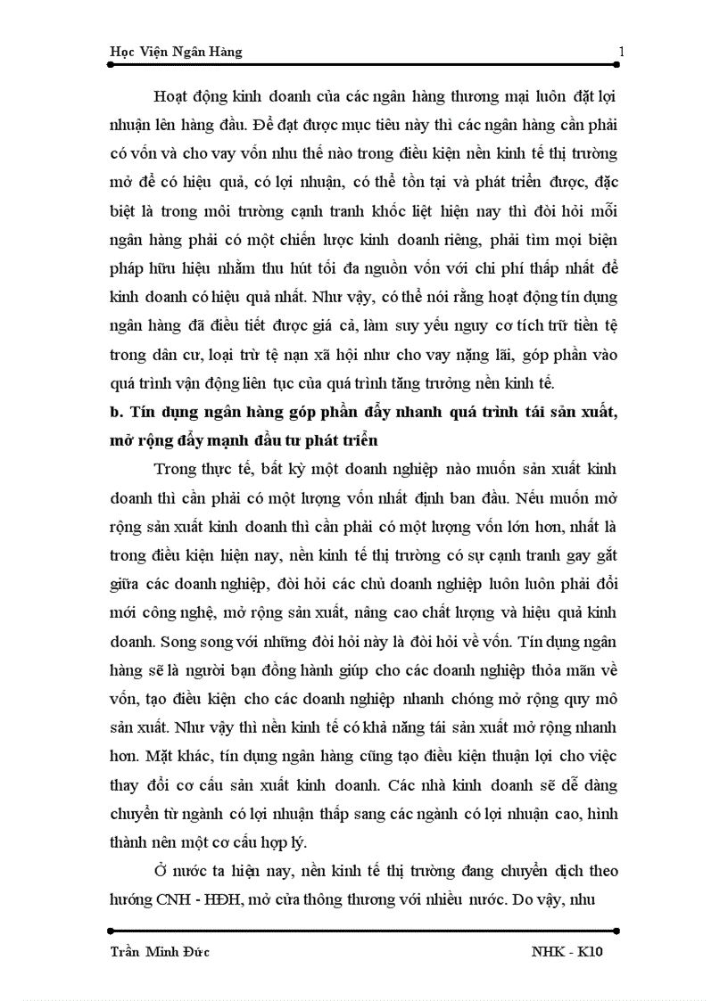 image for page Giải pháp nâng cao chất lượng tín dụng tại chi nhánh Nam Hà Nội Ngân hàng nông nghiệp và phát triển nông thôn 1