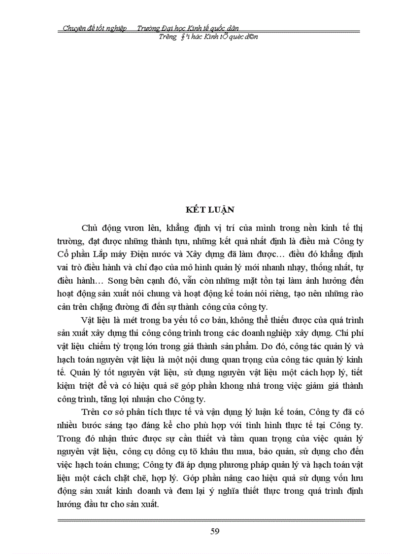 image for page Hoàn thiện hạch toán nguyên vật liệu tại công ty cổ phần lắp máy điện nước và xây dựng 1