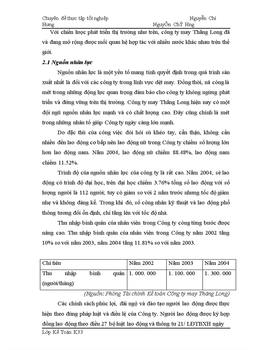 image for page Hoàn thiện công tác kế toán tập hợp chi phí sản xuất và tính giá thành sản phẩm tại Công ty cổ phần May Thăng Long 1
