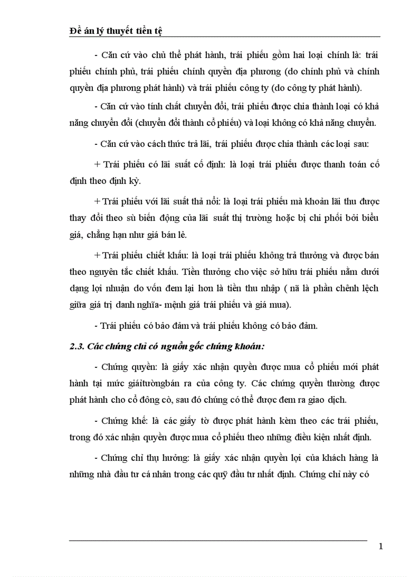 image for page Một số vấn đề về TTCK và định hướng phát triển thị trường chứng khoán ở Việt Nam