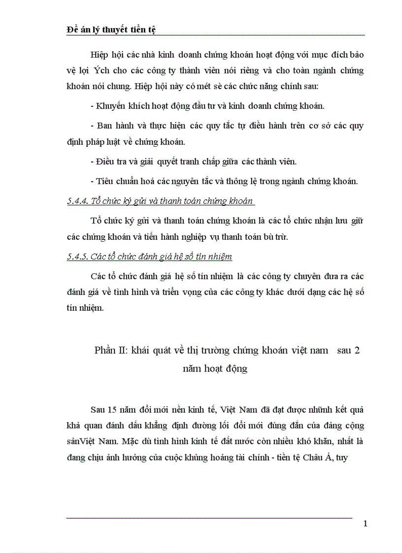 image for page Một số vấn đề về TTCK và định hướng phát triển thị trường chứng khoán ở Việt Nam