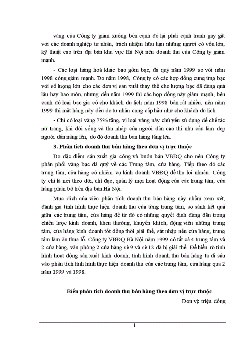 image for page Phân tích tình hình doanh thu bán hàng và các biện pháp tăng doanh thu bán hàng tại Công ty Vàng Bạc Đá Quý Hà Nội 1