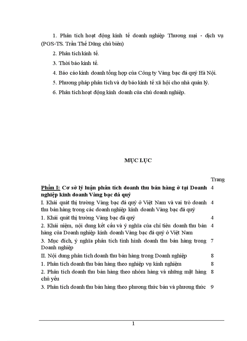 image for page Phân tích tình hình doanh thu bán hàng và các biện pháp tăng doanh thu bán hàng tại Công ty Vàng Bạc Đá Quý Hà Nội 1