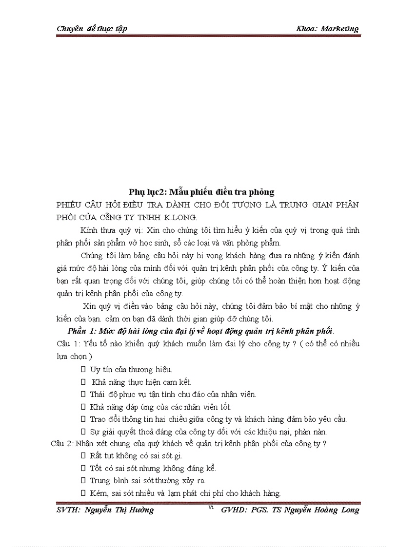 image for page Hoàn thiện quản trị kênh phân phối văn phòng phẩm của công ty TNHH K Long tại thị trường Miền Bắc