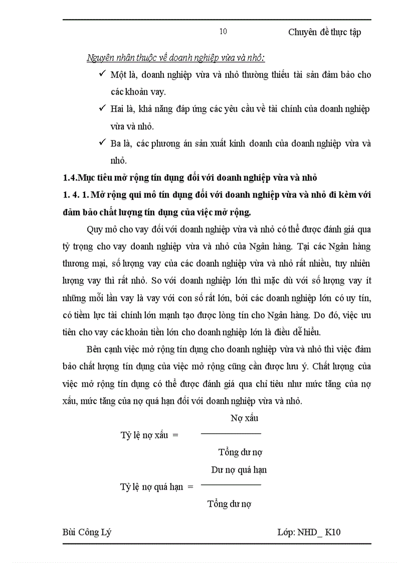 image for page Giải pháp mở rộng tín dụng đối với doanh nghiệp vừa và nhỏ tại Chi nhánh Ngân hàng Nông nghiệp và Phát triển Nông thôn Nam Hà Nội 1