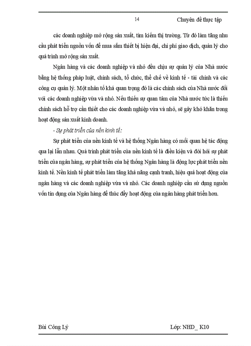 image for page Giải pháp mở rộng tín dụng đối với doanh nghiệp vừa và nhỏ tại Chi nhánh Ngân hàng Nông nghiệp và Phát triển Nông thôn Nam Hà Nội 1