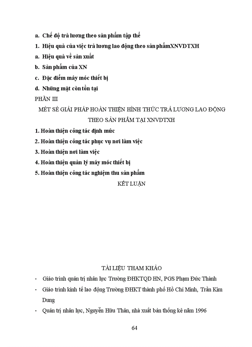 image for page Hoàn thiện hình thức trả lương lao động theo sản phẩm tại xí nghiệp VDTXH