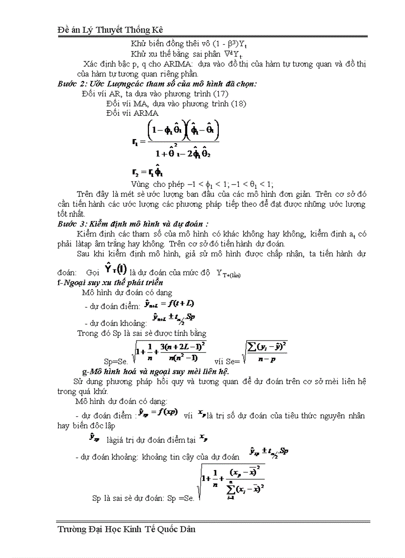 image for page Vận dụng phương pháp dãy số thời gian để phân tích biến động dân số trung bình của Việt Nam trong giai đoạn 1995 2004 và dự báo trong giai đoạn 2005 2007 1