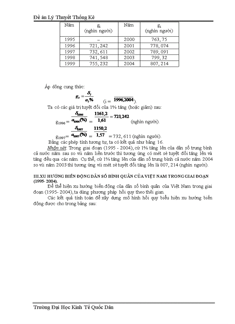 image for page Vận dụng phương pháp dãy số thời gian để phân tích biến động dân số trung bình của Việt Nam trong giai đoạn 1995 2004 và dự báo trong giai đoạn 2005 2007 1