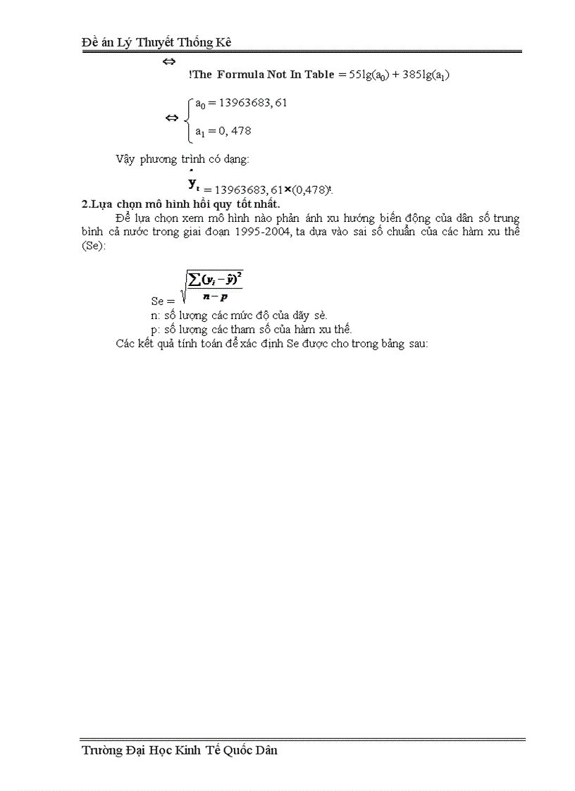 image for page Vận dụng phương pháp dãy số thời gian để phân tích biến động dân số trung bình của Việt Nam trong giai đoạn 1995 2004 và dự báo trong giai đoạn 2005 2007 1