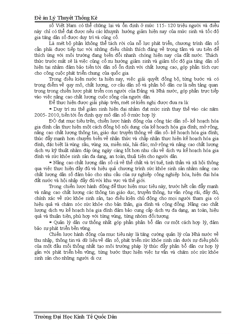image for page Vận dụng phương pháp dãy số thời gian để phân tích biến động dân số trung bình của Việt Nam trong giai đoạn 1995 2004 và dự báo trong giai đoạn 2005 2007 1