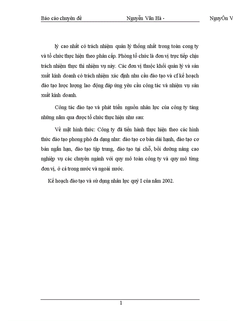 image for page Đưa ra phương hướng nhằm nâng cao hiệu quả công tácđào tạo và phát triển nguồn nhân lực tại Công ty Sông Đà I 1