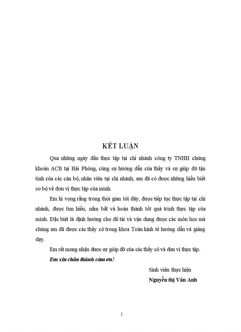 image for page Báo cáo thực tập tổng hợp tại chi nhánh công ty TNHH ACB Hải Phòng