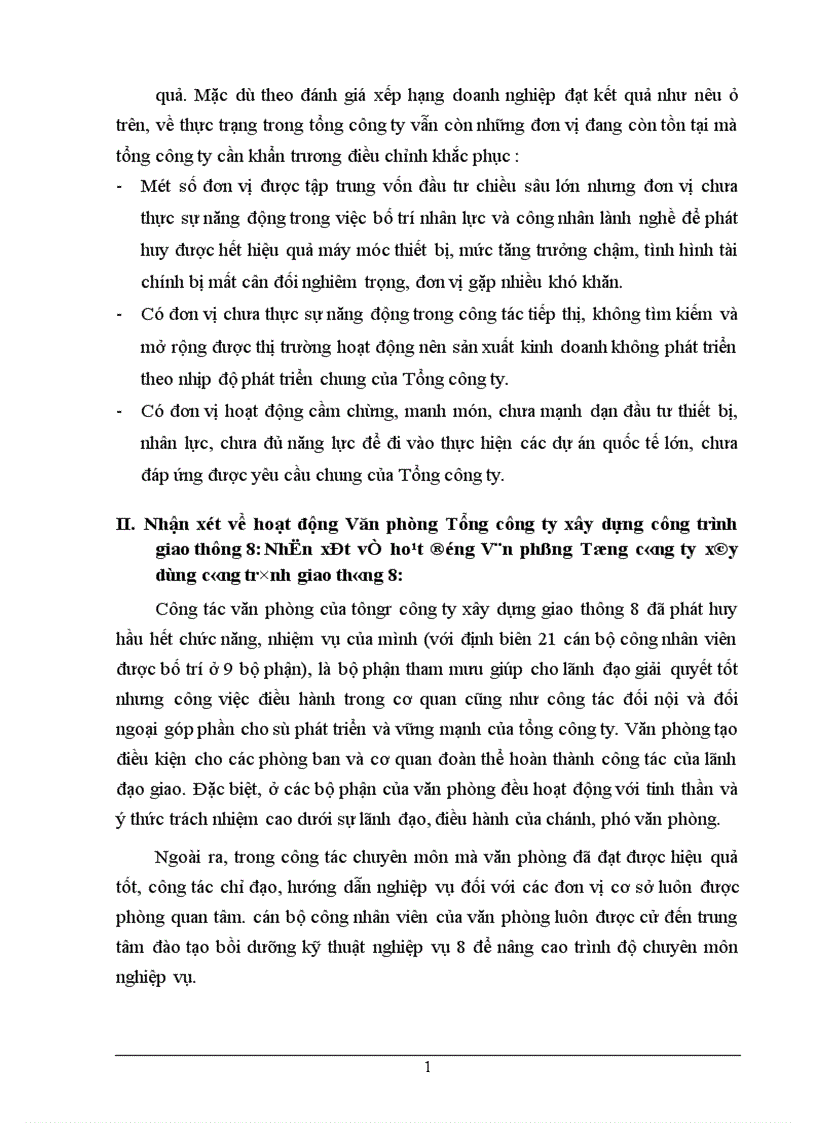 image for page Tổ chức và hoạt động của văn phòng tổng công ty công trình giao thông 1